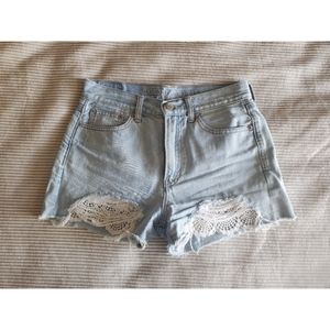 American Eagle High Rise Mom Short